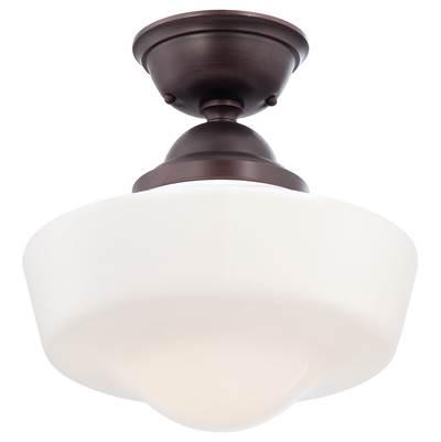 1 Light Semi Flush Mount