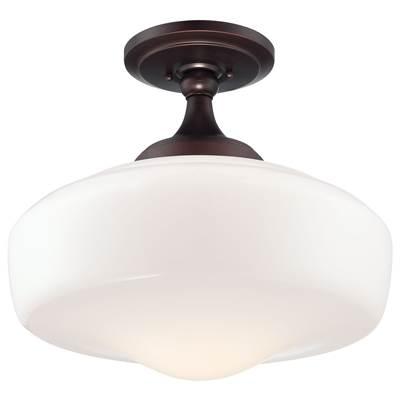 1 Light Semi Flush Mount