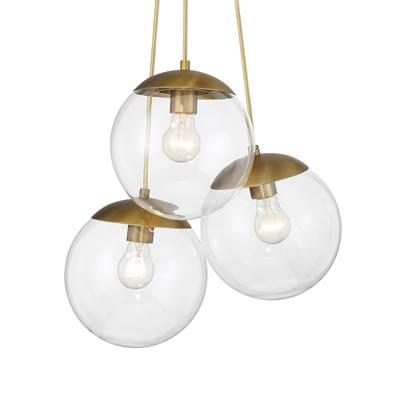 Auresa - 3 Light Cluster Pendant