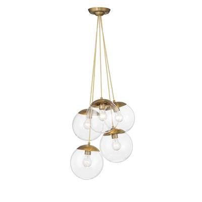 Auresa - 5 Light Cluster Pendant