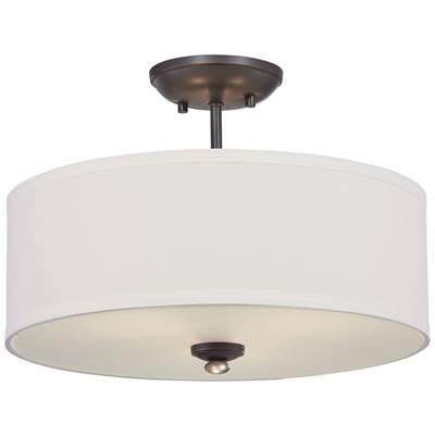 3 Light Semi Flush Mount by Minka-Lavery