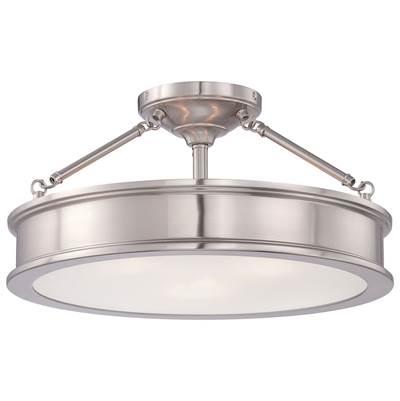 3 Light Semi Flush Mount