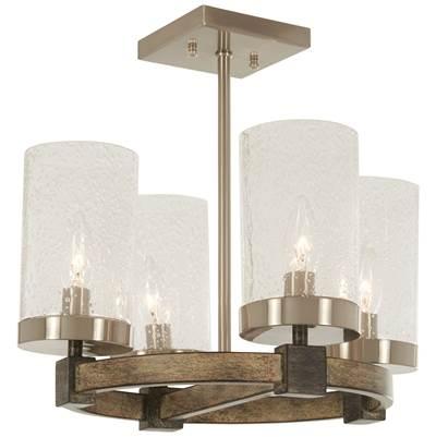 4 Light Semi Flush by Minka-Lavery
