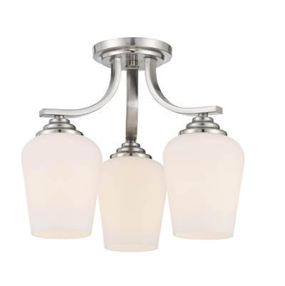 3 Light Semi Flush / Chandelier by Minka-Lavery
