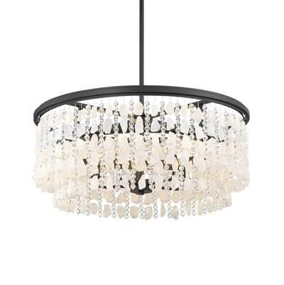 Shimmering Elegance 5 Light Chandelier