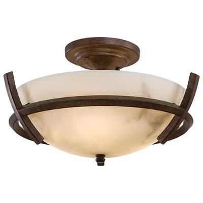 3 Light Semi Flush Mount