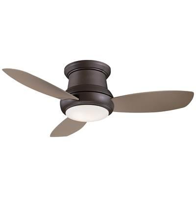 44'' Led Flush Mount Ceiling Fan