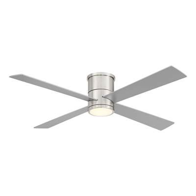 54'' Led Flush Mount Ceiling Fan