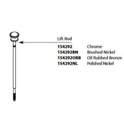 4H RT LIFT ROD KIT NL by Moen