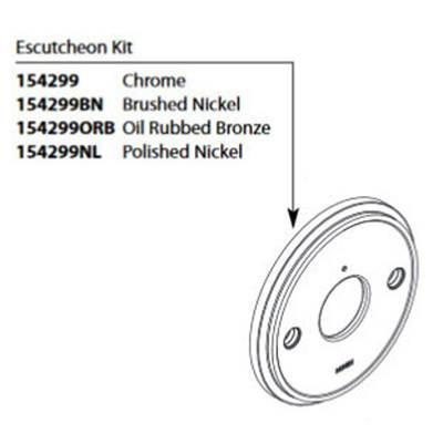 EX-TMP ESCT KIT NL - Polished Nickel by Moen