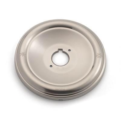 Escutcheon for Monticello Posi-Temp Single Handle Tub and Shower Faucets, Brushed Nickel - N/A or unfinished by Moen