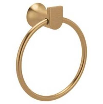 Genta Lx Towel Ring Bzg - Bronzed Gold by Moen