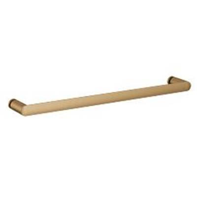 Contemporary Round Glass Install 18'' Towel Bar, Bzg by Moen