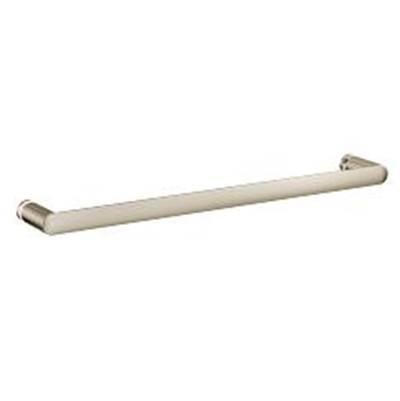 Contemporary Round Glass Install 18'' Towel Bar, Nl by Moen