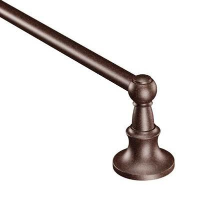 Oil Rubbed Bronze 18'' Towel Bar by Moen