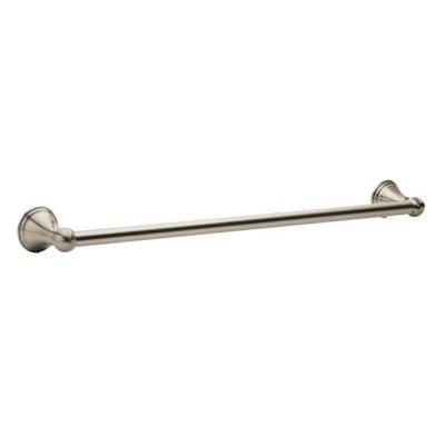 Brushed Nickel 24'' Towel Bar by Moen