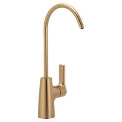 Bronzed gold (bzg) one-handle beverage faucet by Moen