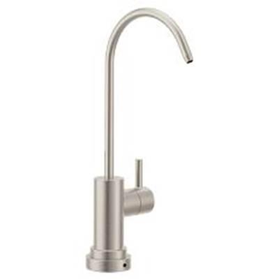 Spot Resist Stainless One-Handle Beverage Faucet by Moen