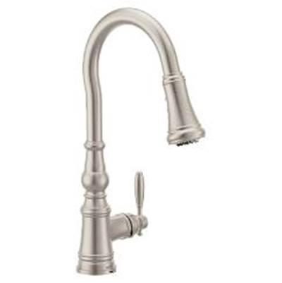 Spot Resist Stainless One-Handle Kitchen Faucet by Moen