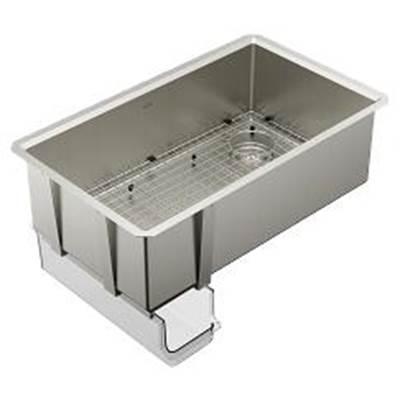 33''X22'' Stainless Steel 16 Gauge Single Bowl Sink by Moen