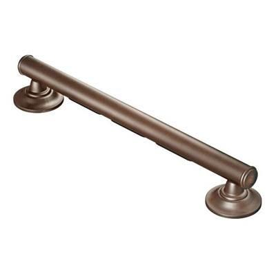 Old World Bronze 24'' Designer Grab Bar by Moen