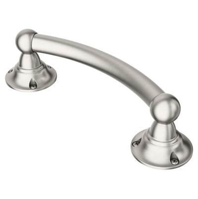 Brushed Nickel 8'' Designer Hand Grip by Moen