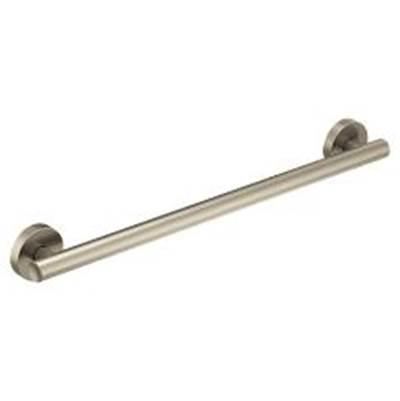Brushed Nickel 24'' Designer Grab Bar by Moen