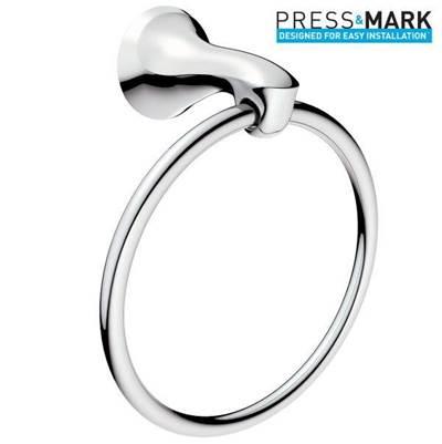 Chrome Towel Ring by Moen