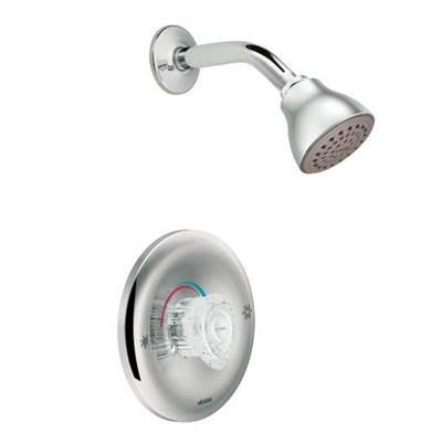 Chrome Posi-Temp(R) shower only by Moen
