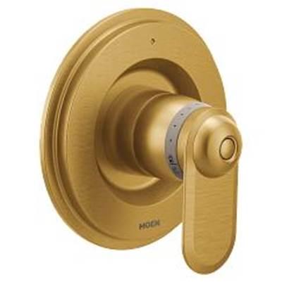 Brushed gold ExactTemp tub/shower valve only by Moen