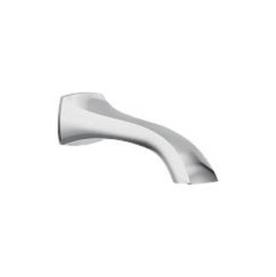 Chrome tub filler by Moen