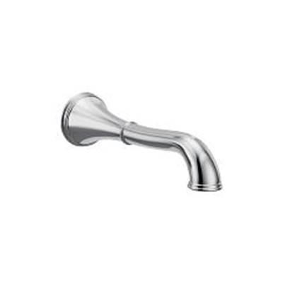 Chrome tub filler by Moen
