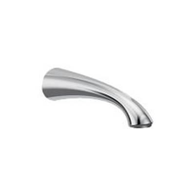 Chrome tub filler by Moen