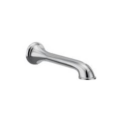Chrome tub filler by Moen