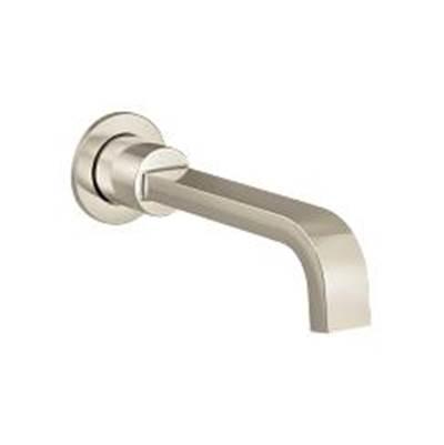 Brushed Nickel/Polished Nicke Tub Filler by Moen