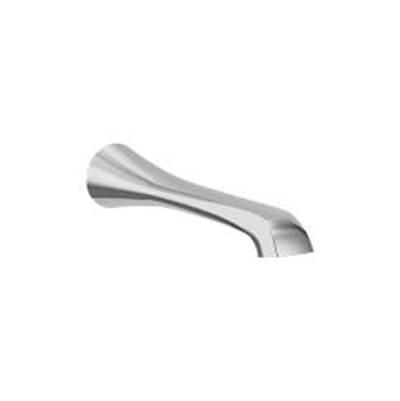 Chrome tub filler by Moen