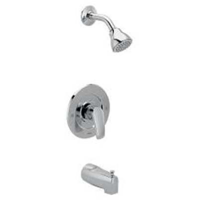 Chrome standard tub/shower