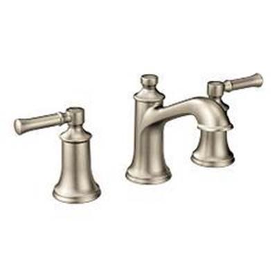 Brushed Nickel Two-Handle Bathroom Faucet by Moen