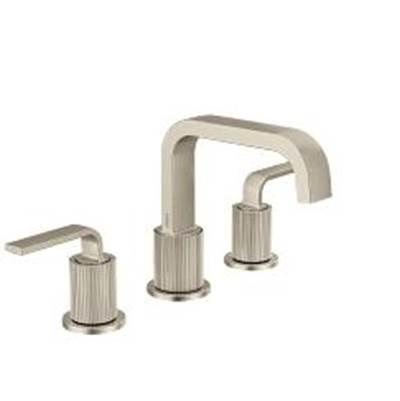 Brushed Nickel Two-Handle Bathroom Faucet by Moen