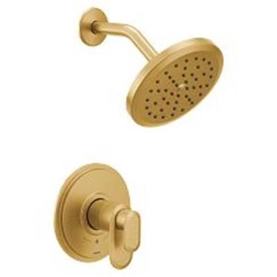 Greenfield Brushed Gold M-Core 4-Series Shower Only by Moen