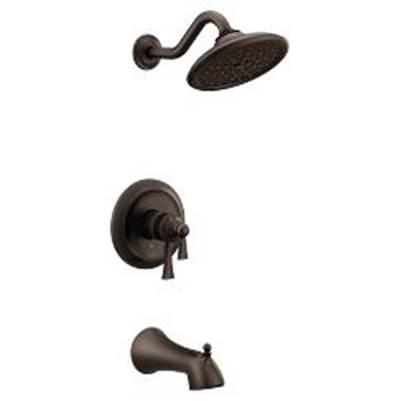 Wynford Oil Rubbed Bronze M-Core 4-Series Tub/Shower by Moen