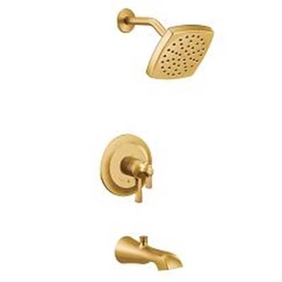 Brushed Gold M-Core 4-Series Tub/Shower by Moen