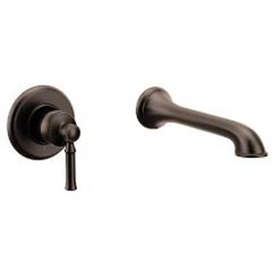 Dartmoor 1H Wall Mount Tub Filler, Oil Rubbed Bronze by Moen