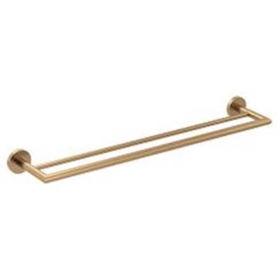 Arlys 24'' Double Towel Bar Bzg Wh by Moen