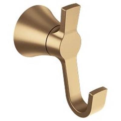 Bronzed Gold (Bzg) Double Robe Hook by Moen