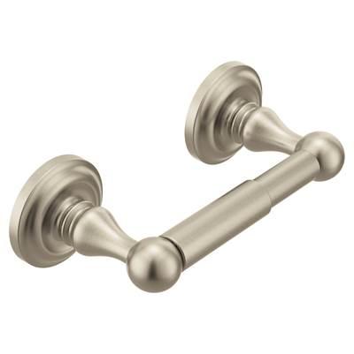 Brushed Nickel Paper Holder by Moen