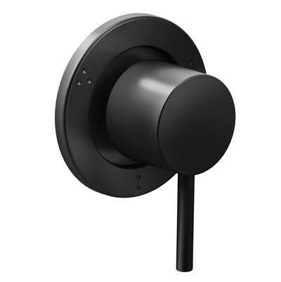 Align Single-Handle Transfer Valve Trim in Matte Black (Valve Sold Separately) by Moen