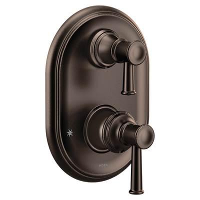 Belfield M-CORE 3-Series 2-Handle Shower Trim with Integrated Transfer Valve in Oil Rubbed Bronze (Valve Sold Separately) by Moen