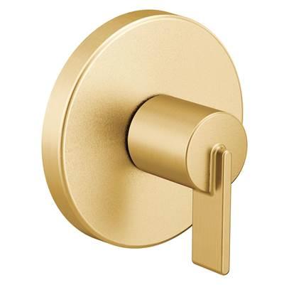 Cia 1-Handle M-CORE Transfer Valve Trim Kit in Brushed Gold (Valve Sold Separately) by Moen