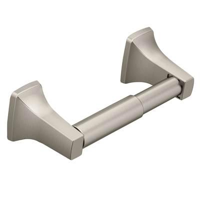 Brushed Nickel Paper Holder by Moen